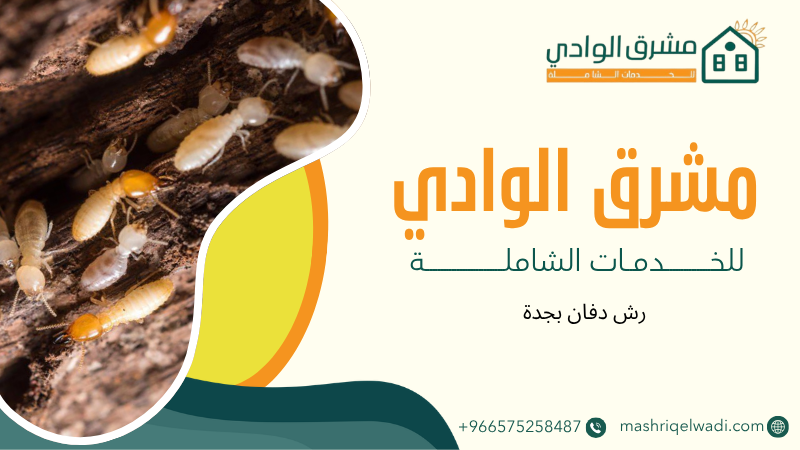 رش دفان بجدة