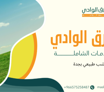 عشب طبيعي بجدة